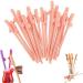 Hen Party Accessories Willy Straws Party Drinking Straws Party Straws Funny Straws P Out Accessories Night Party Girls Skin colored 60pcs