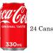 Co-Ca Cola Original Taste 24 x 330ml - Sparkling Soft Drink with Plant Extracts - Buy Online on GoSupps.com