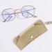 Shop Artibetter Yellow Leather Glasses Bag Set - Portable Sunglasses Case Holder - Stylish & Functional - Buy Online on GoSupps.com