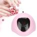 UV Nail Lamp 72W 54pcs UV LED Light for Gel Nail Polish 3 Preset Timers (30s 60s 90s) Auto Sensor Portable LED Nail Lamp(Pink)