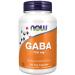 Now Foods GABA (Gamma-Aminobutyric Acid) 750mg High Dosed 100 Vegan Capsules Lab Tested Soy Free Gluten Free Non-GMO