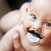 DDKY 3-Piece Beard Shape Pacifier - BPA-Free Silicone for 0-3 Years | International Shipping - Buy Online on GoSupps.com