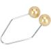 Dimple Trainer 2 Pair Dimple Trainer Tool Piercing Improve Smile Dimple Maker Balls for Face Cheeks (Gold) - Buy Online on GoSupps.com