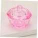 Minkissy 2pcs Glass Dappen Dish with Lid for Acrylic Nails | 4.2x4.2cm Rose Liquid Holder for Monomer - Buy Online on GoSupps.com