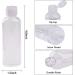 20PCS 100ml Clear Plastic Cosmetic Dispenser Bottles - Ideal for Travel Shampoo, Body Soap, Toner, Lotion - Flip Cap, Transparent - Buy Online on GoSupps.com
