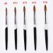 Designer& Makeup Artist Manicure Tool 5 Size Nail Brush with PVC Box Kolinsky Hair Nail Art Pen # 12 - Buy Online on GoSupps.com