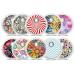 FreeStyle Libre 3 Sensor Sticker - Set of 10 "Colorful" - Stickers for sensors | Diasticker