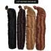 Just Another One French Curly Braiding Hair for Box Braids 22 Inch Loose Wave Synthetic Braiding Spiral Curl Braids Crochet Hair Ombre Silk For Braiding Womens Girls & unisex Dark Brown - Buy Online on GoSupps.com