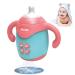 Baby bottle of shape bite ring toy with music and projection musical toy for soothing baby teeth toys gift for 3-18 months toddlers boys and girls