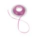 Faruta tooth orthodontic elastic chain: teeth-power chains colorful orthodontic braces leaf screw ties tie through sizes toothed rubber coil (color: violet)