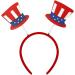 hgnxa 4th July Hair Hoop Headwear for Independence Day Headband American Head Boppers American Theme Independence Day - Buy Online on GoSupps.com