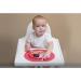 ezpz Mini Mat (Pewter) - Silicone Suction Plate for Babies & Toddlers - Self-Feeding & First Foods - Includes Travel Bag - Light Grey - Buy Online on GoSupps.com