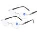 Intelligent reading glasses of Dotmalls reading glasses from Libiyi intelligent reading glasses from Libiyi intelligent reading glasses of Dotmalls with double focus (1.5.2 pieces-1) 1.5 2 piece-1