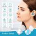 Gel Silicone Earplugs for Sleep - Waterproof & Moldable Noise Cancelling Ear Plugs - 22dB Blocking (12 Pack, White) - Buy Online on GoSupps.com