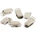 20 Pcs Binky Holder - Safe & Practical Pacifier Suspender Clips for Babies | International Shipping - Buy Online on GoSupps.com