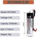 Buy 15 Pack 3.6V ER17500V Battery - 2700mAh PLC CNC Backup Battery with Brown Plug | International Shipping Available - Buy Online on GoSupps.com