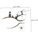 VINTORKY 4 Pairs Halloween Eyeliner Stickers Decor Eyeshadow Halloween Makeup Tools Eye Makeup Decals Black - Buy Online on GoSupps.com