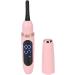Heated Eyelash Curler Handheld Electric Eyelash Curler with LCD Display 3 Temperature Gears USB Rechargeable Lash Curler for Women and Girls Long Lasting Naturally Eyelashes(#1) - Buy Online on GoSupps.com