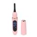 Qukaim Heated Eyelash Curler Electric Eyelash Curler USB Rechargeable Heated Handheld Intelligent Temperature Control Pink