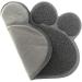 Paw Shaped Cat Puppy Doggy Litter Mat PVC Eco-friendly Pet Feeding Durable Non-slip & Waterproof Mat In Various Shaped (BLUE CAT HEAD) BLUE CAT HEAD - Buy Online on GoSupps.com