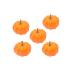Artibetter 12pcs Fall Decor Halloween Artificial Pumpkin Halloween Supplies Realistic Foam Pumpkin House Ornaments Artificial Foam Pumpkin White Decor Lifelike Pumpkin Cupboard Fake Pumpkin Orange Size 1