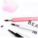 Didiseaon Lip Scrub Brush Lipstick Stick Travel Retractable Travel Makeup Brush 9.3*1cm Pink - Buy Online on GoSupps.com