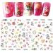Yevison Christmas Nail Stickers 1 Sheet Self-adhesive Nail Decals wraps 3D Nail Art Designs Glitter Tips Decorations for Women Girls Very Practical and Popular - Buy Online on GoSupps.com