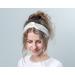 Waterlily Headband 100% Mulberry Silk 22momme Hair Band Head Wrap for Women Soft Natural Organic Beauty Care (Ivory White) - Buy Online on GoSupps.com