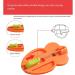 6 Pieces Baby Safety Pin Multi-Function Carrot Enamel Hair Clip Set - Ideal for Clothes, Tablecloths, Diapers - Buy Online on GoSupps.com