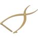 Microblading Eyebrow Ruler Eyebrow Stencil Ruler 3 Point Positioning for Salon (Gold) - Buy Online on GoSupps.com