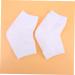 minkissy 2 Pairs Heel Socks Feet Cracked Socks Feet Repair Socks Rough Calluses Socks Gel Foot Socks Heel Protector Socks Heel Anti-Crack Socks Sleeve Anti Cracked Feet White Men and Women - Buy Online on GoSupps.com
