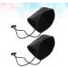 BESPORTBLE 2pcs Driving Shoe Heel Protectors - Wear Resistant Pads for Driver Gifts | Khaki Black - Buy Online on GoSupps.com