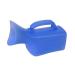 800ml Female Travel Outdoor Plastic Emergency Portable Toilet Urinal (Blue) Happy