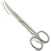 Curved Scissors for Eyebrows Facial Hair Scissors Men Nose Hair Trimmer Scissors Eyebrow Scissors Cosmetics Scissors Stainless Scissors face Man Double Eyelid Sticker medium Silver - Buy Online on GoSupps.com