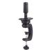 Hairdresser training 26 '' Bunter Salon Hair Training Hair Training Exercise Soft Pop Model Kopf with a free comb for practice styling (Clamp Holder)
