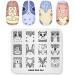 KADS Cute Animal Series Nail Art Stamp Plate | DIY Nail Stamping Template Tool T4 - Buy Online on GoSupps.com