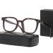 Parwana oversized fashionable computer reader anti-eyes reading glasses anti-blue light and flatter-flat light mirror glasses (Color: Hawksbill Size: +200) +200 Hawksbill