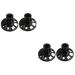 TOVINANNA 4 Pcs Electric Grinding Chuck Grinder Fan Electric Dust Blower Hand Blower Nut Grinder Black Plastic 3x3cmx2pcs Blackx2pcs