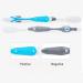 Zumaha Loose Toothbrush for Adults - Soft Bristles Manual Spinbrush | Portable & Travel Ready - Buy Online on GoSupps.com