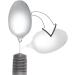 Weighted Tablespoon with Wide Rubber Handle - Easy Grip for Accurate Measurements - Buy Online on GoSupps.com
