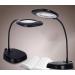 23LED 10X Magnifying Glass Lamp: Daylight Bright Lighted Lens Utility Magnifier Light Height Adjustable Gooseneck for Desk Magnifier - Buy Online on GoSupps.com