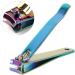 Nail Clippers Fingernail and Toenail Clipper Plated Carbon Steel Gradient Color Fashionable Nail Trimmer Cutter Manicure Tool - Buy Online on GoSupps.com