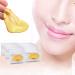 20 Hyaluron Gold Lip Masks | Moisturizing Collagen Lip Pads to Reduce Wrinkles & Improve Lip Lines - International Shipping Available - Buy Online on GoSupps.com