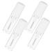 VINTORKY 4pcs Eyelash Raincoat Mascara Styling Gel Eyebrow Glue Clear Setting Gel Women Eyebrow Gel Plastic