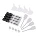 DRESSOOS 4pcs Eyelash Brush Tube Mascara Tube with Wand Empty Mascara Bottle Empty Bottle for Eyelash
