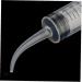 1pc Dental Irrigation Syringe - Curved Tip Tooth Cleaning & Tonsil Stone Remover for Effective Mouthwash - Buy Online on GoSupps.com