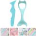 VINTORKY Lipstick Wearing Aid 2pcs Eyelash Mascara Beauty Kit Women Eyeliner Stencils Mascara Tool Aids Set Third Gear Tools - Buy Online on GoSupps.com