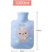 Pevsco 1000ml Hot Water Bottle | Long-Term Heat Portable Velvet Design Cute Hand Warmer | International Shipping Available - Buy Online on GoSupps.com
