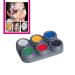 Grimas Water Make up Palette Theatre Make-up Children's Make-up 6 Colours Make-up Instructions