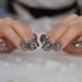 Punk Dark Smoky Gray Reflective Mirror Metal Plating French False Nails - L5535 - Buy Online on GoSupps.com